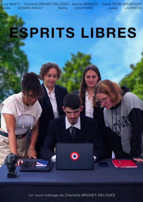 Movie poster for ESPRITS LIBRES (2024)