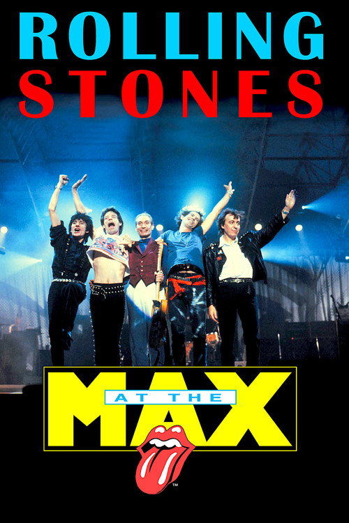 Movie poster for The Rolling Stones: Live at the Max (1991)