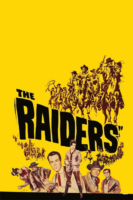 Movie poster for The Raiders (1963)