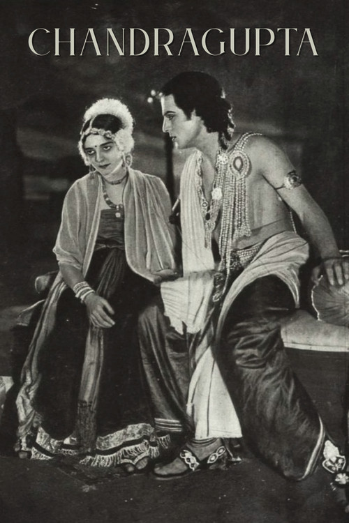 Movie poster for Chandragupta (1934)