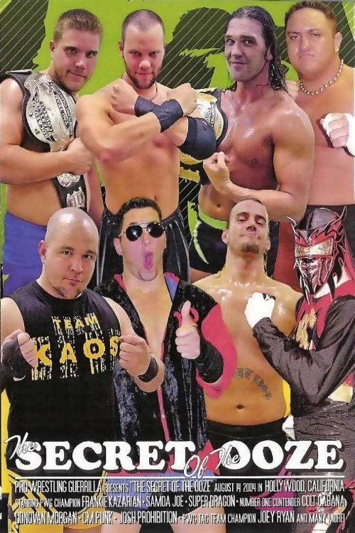 Movie poster for PWG: The Secret of The Ooze (2004)
