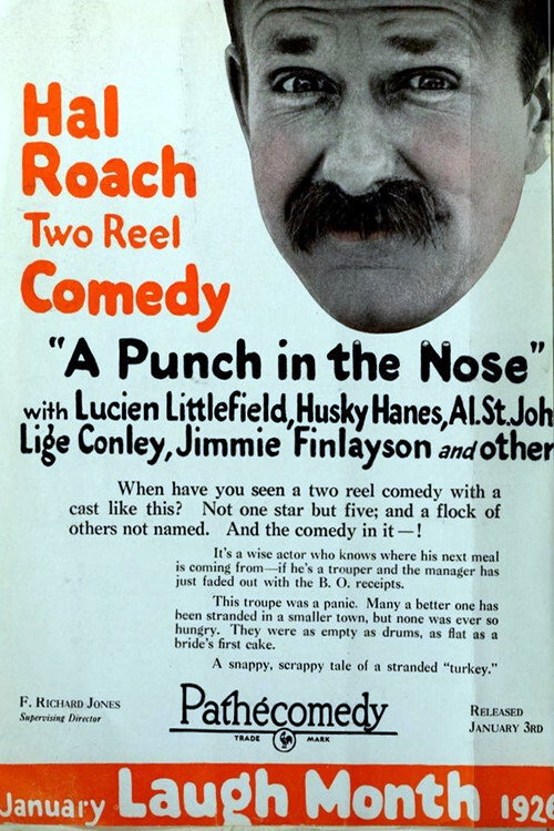 Movie poster for A Punch in the Nose (1926)