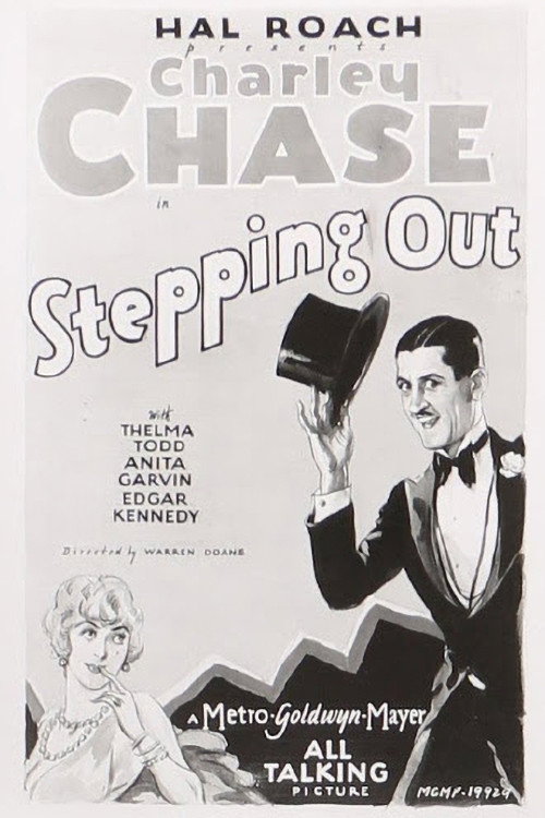 Movie poster for Stepping Out (1929)
