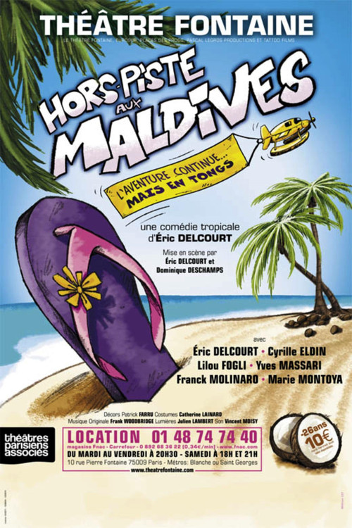 Movie poster for Hors piste aux Maldives (2011)