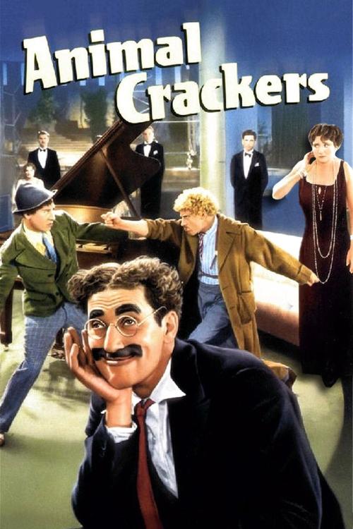 Movie poster for Animal Crackers (1930)