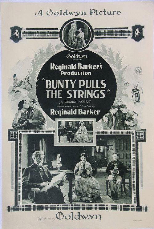 Movie poster for Bunty Pulls the Strings (1921)