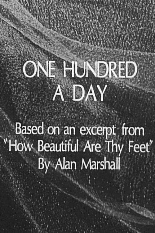 Movie poster for One Hundred a Day (1973)