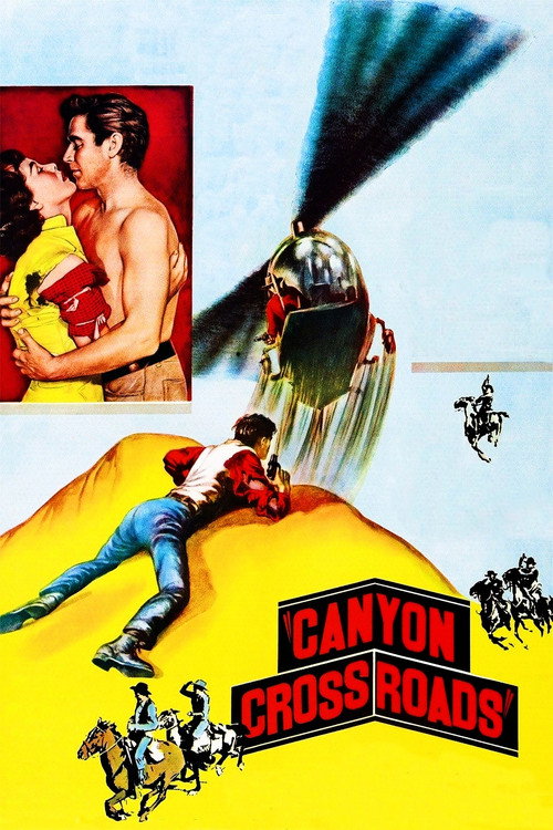Movie poster for Canyon Crossroads (1955)
