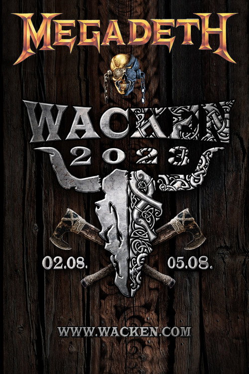 Movie poster for Megadeth - Live at Wacken Open Air 2023 (2023)
