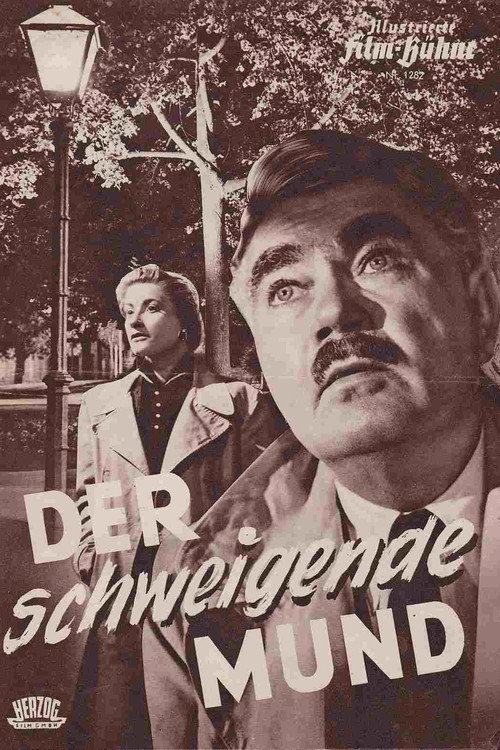 Movie poster for Der schweigende Mund (1951)