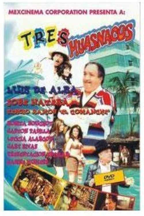 Movie poster for Tres huasnacos (1997)