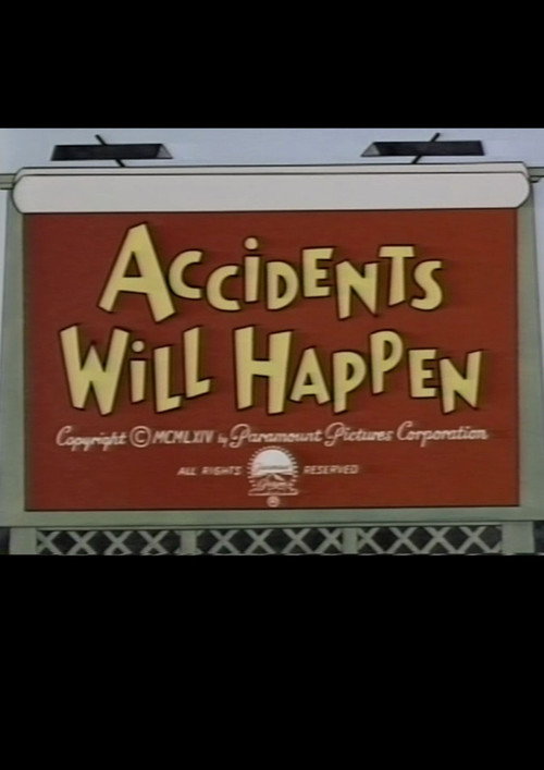Movie poster for Accidents Will Happen (1964)
