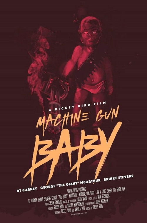 Movie poster for Machine Gun Baby (2017)