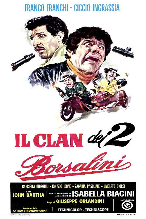 Movie poster for The Clan of the Two Borsalini (1971)