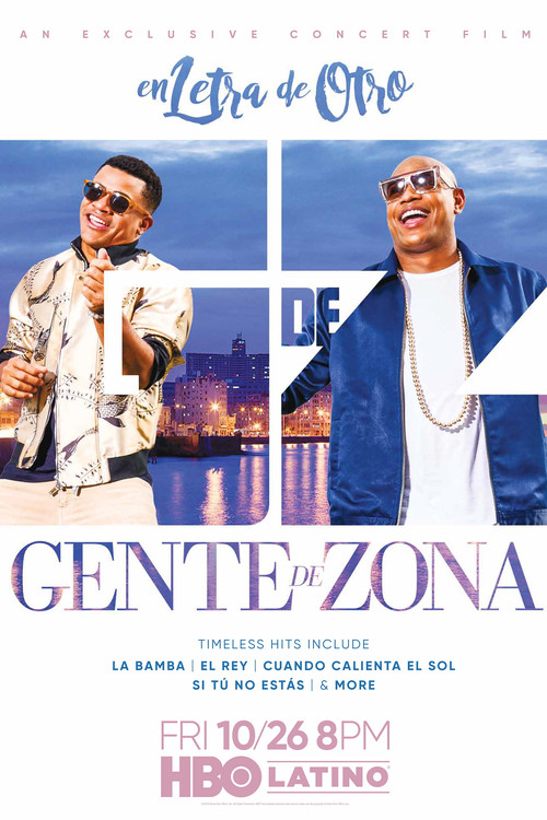 Movie poster for Gente de Zona: En Letra de Otro (2018)