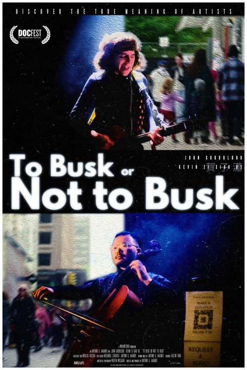 Movie poster for To Busk or Not to Busk (2026)
