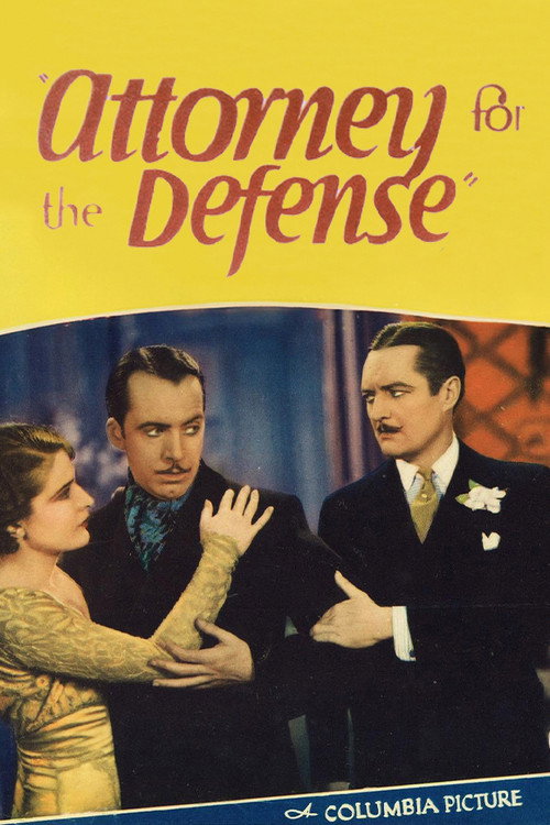Movie poster for Attorney for the Defense (1932)