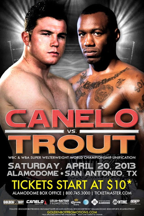 Movie poster for Canelo Alvarez vs. Austin Trout (2013)