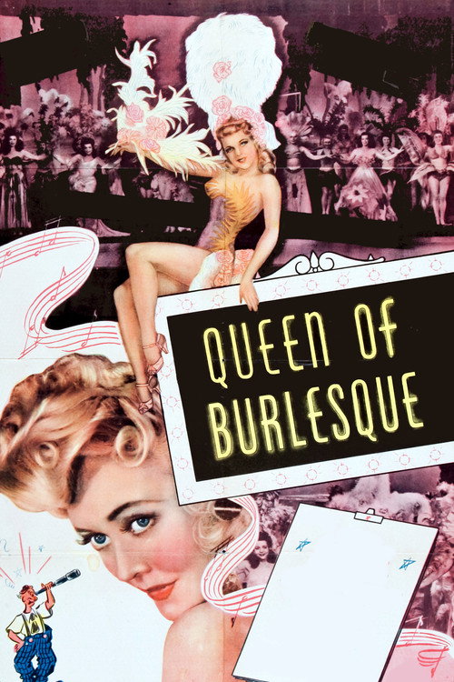 Movie poster for Queen of Burlesque (1946)
