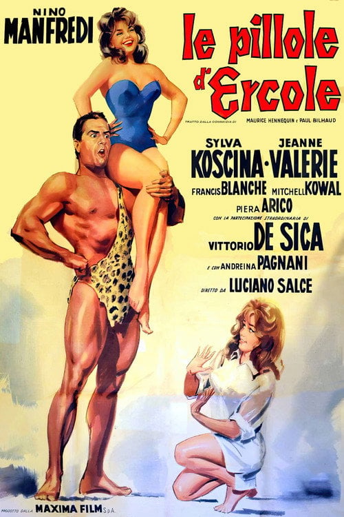 Movie poster for Le pillole di Ercole (1960)