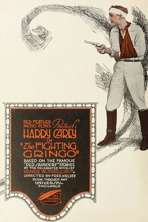Movie poster for The Fighting Gringo (1917)