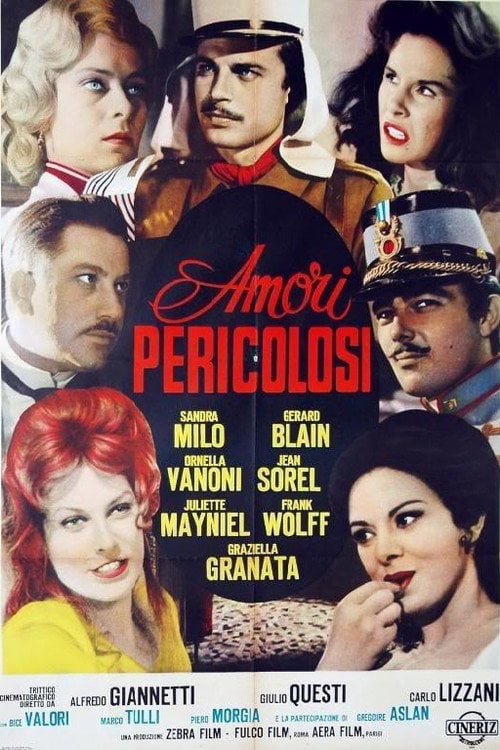 Movie poster for Amori pericolosi (1964)