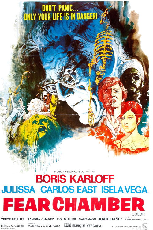 Movie poster for Fear Chamber (1968)