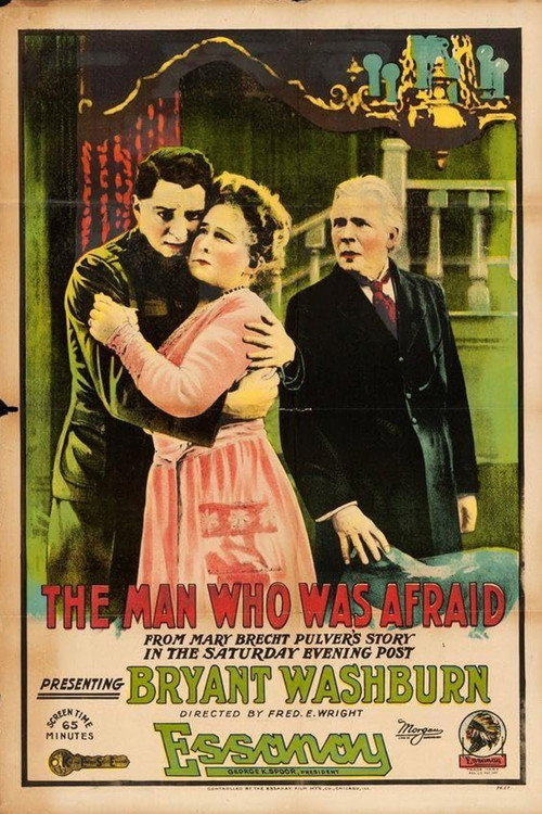 Movie poster for The Man Who Was Afraid (1917)