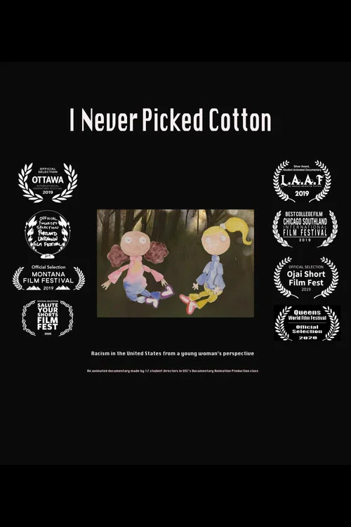 Movie poster for I Never Picked Cotton (2019)