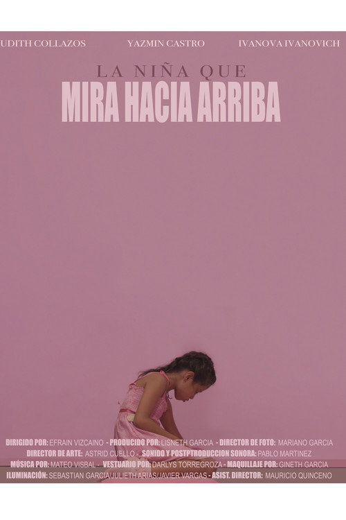 Movie poster for La niña que mira hacia arriba