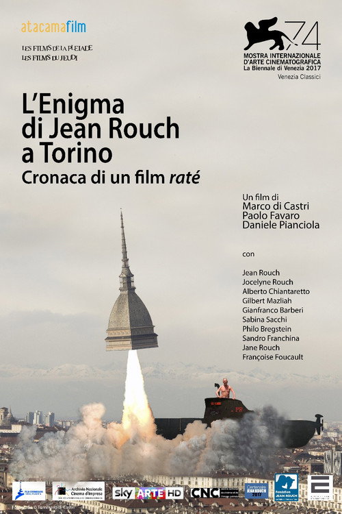 Movie poster for L’Enigma di Jean Rouch a Torino - Cronaca di un film raté (2017)