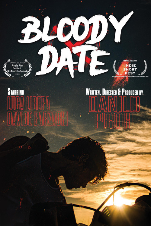 Movie poster for BLOODY DATE (2023)