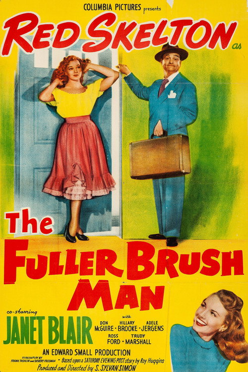 Movie poster for The Fuller Brush Man (1948)