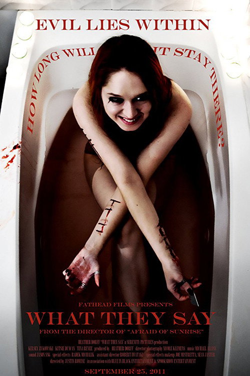 Movie poster for What They Say (2011)