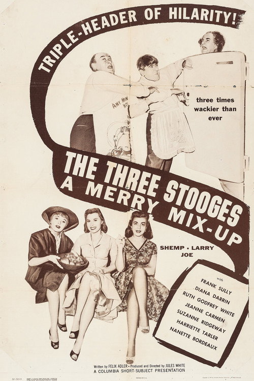 Movie poster for A Merry Mix-Up (1957)