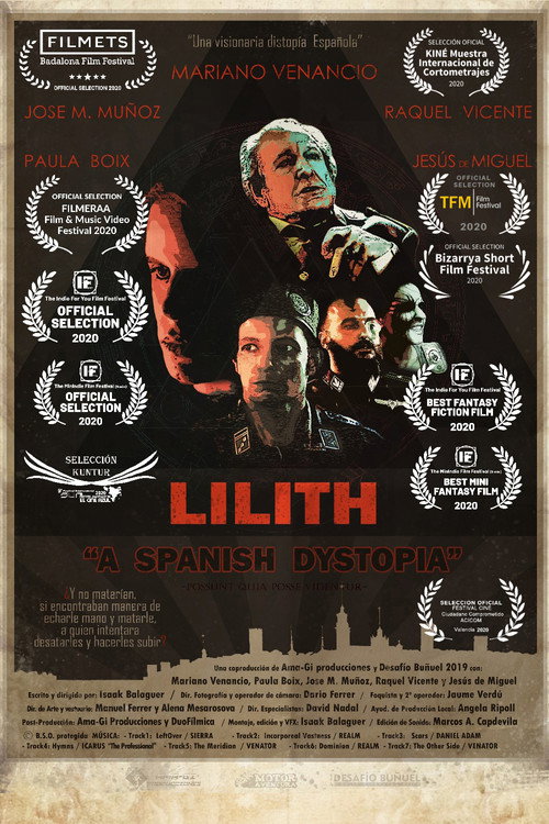 Movie poster for Lilith a Spanish Dystopia (2020)