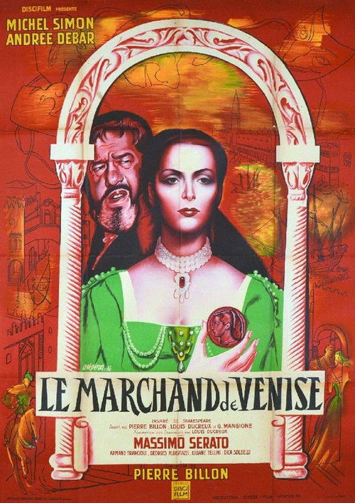 Movie poster for The Merchant of Venice (1953)