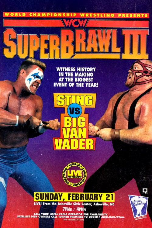 Movie poster for WCW SuperBrawl III (1993)