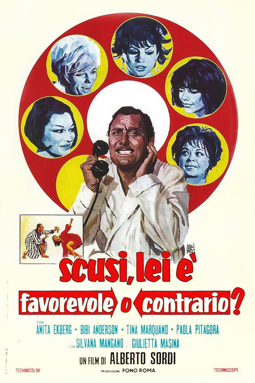 Movie poster for Pardon, Are You for or Against? (1966)