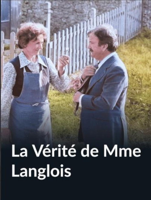 Movie poster for La Vérité de Mme Langlois (1977)