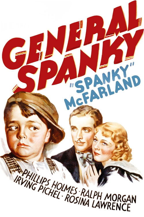 Movie poster for General Spanky (1936)