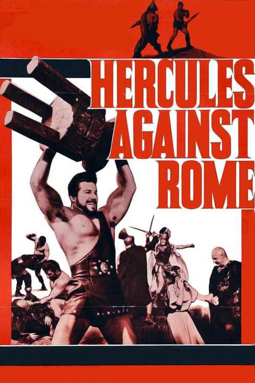 Movie poster for Hercules Against Rome (1964)