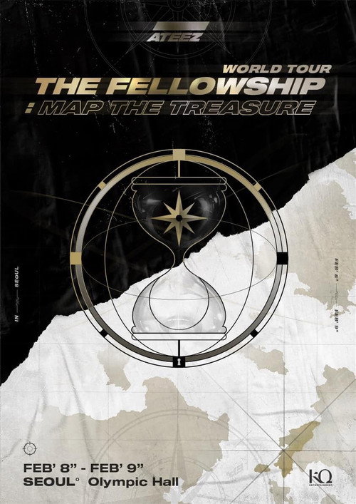Movie poster for ATEEZ WORLD TOUR [THE FELLOWSHIP: MAP THE TREASURE SEOUL (2020)