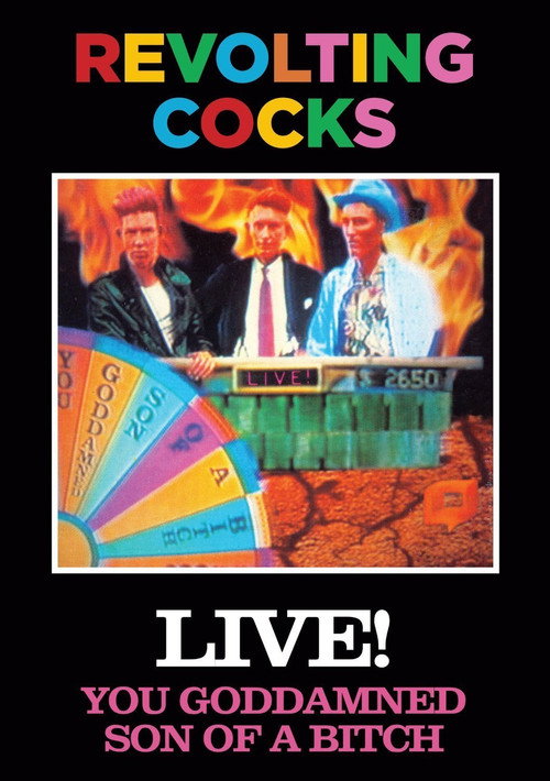 Movie poster for Revolting Cocks: Live! You Goddamned Son of a Bitch (1988)