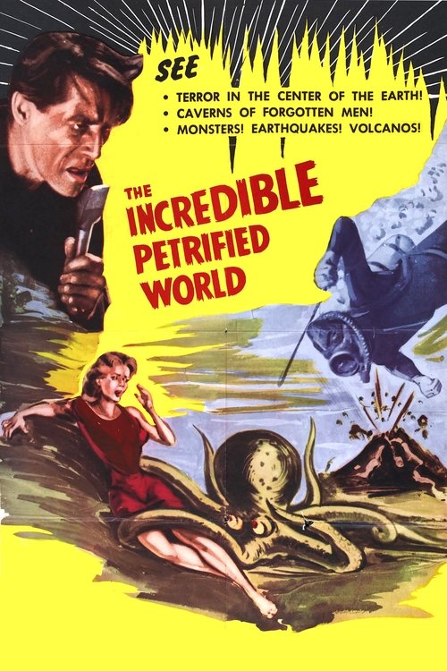 Movie poster for The Incredible Petrified World (1959)