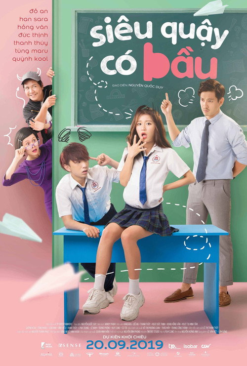 Movie poster for Naughty Teenager (2019)