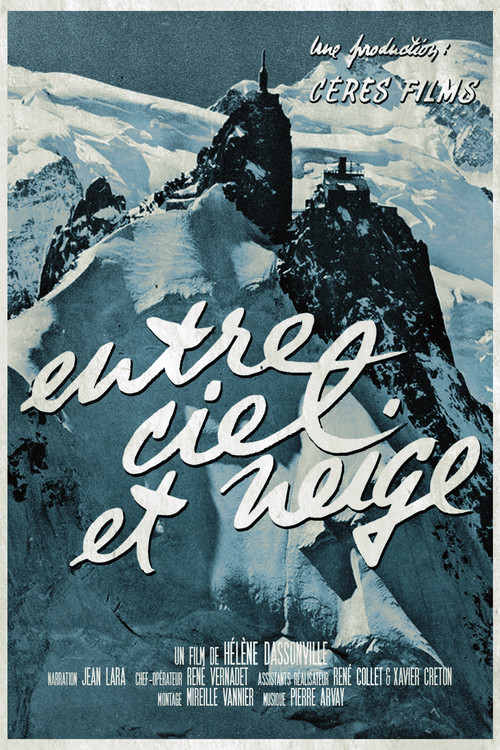 Movie poster for Entre Ciel et Neige (1960)