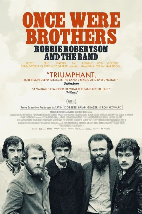 Movie poster for Once Were Brothers: Robbie Robertson and the Band (2020)