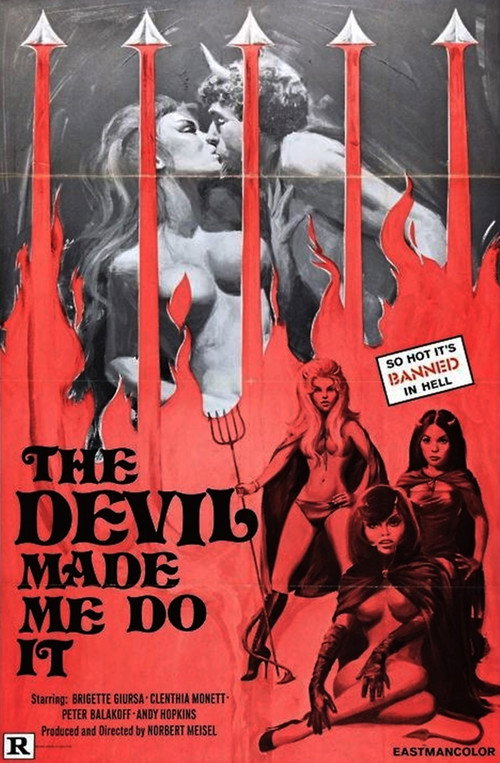 Movie poster for The Devil Made Me Do It (1974)