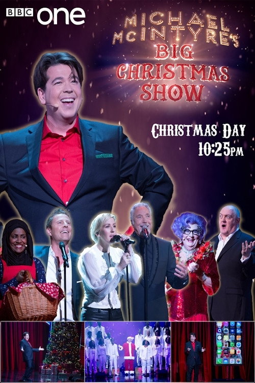 Movie poster for Michael McIntyre's Big Christmas Show (2015)